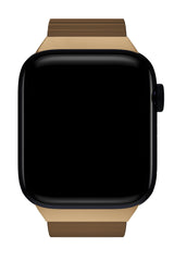 Apple Watch Compatible Premium Leather Loop Band Tawny 