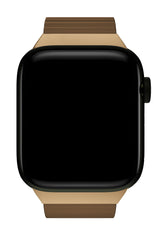 Apple Watch Compatible Premium Leather Loop Band Tawny 