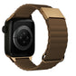 Apple Watch Uyumlu Premium Deri Loop Kordon Tawny