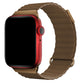 Apple Watch Compatible Premium Leather Loop Band Tawny 