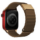 Apple Watch Uyumlu Premium Deri Loop Kordon Tawny  bikordon