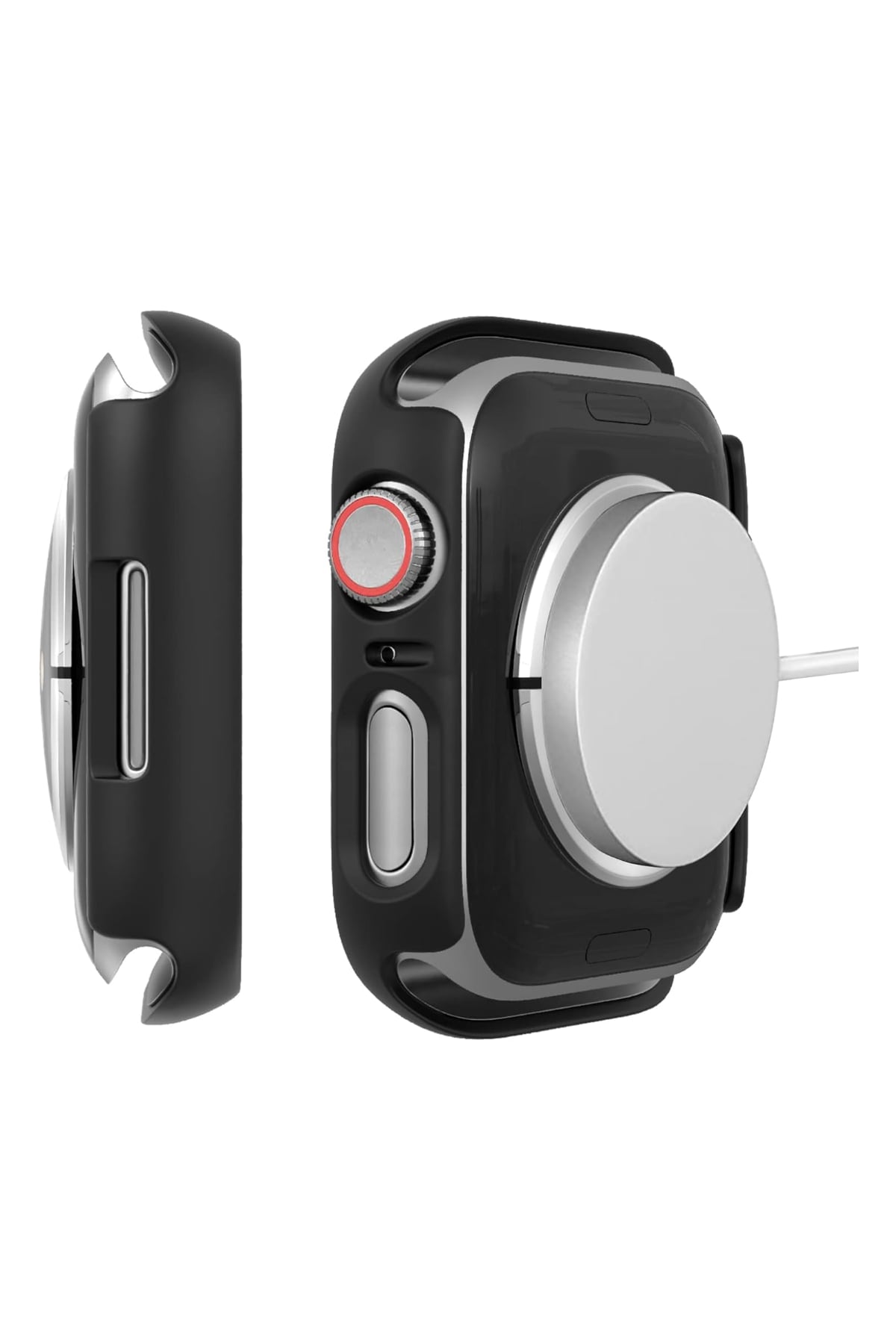 Apple Watch Privacy Hayalet Ekran Koruyucu Kasa Siyah  bikordon
