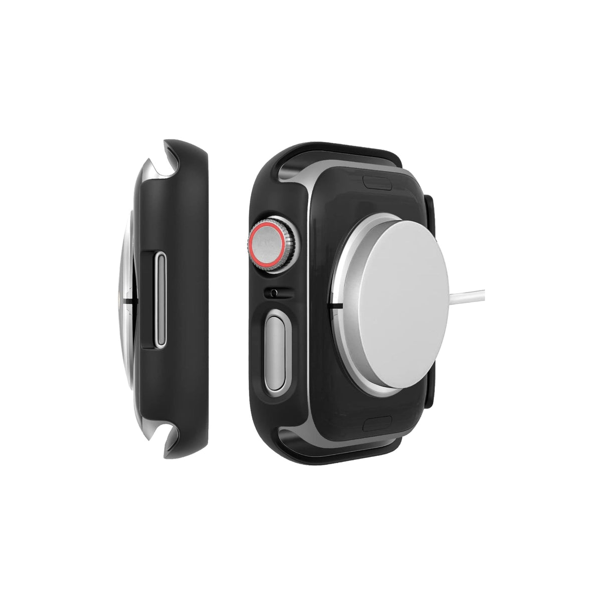 Apple Watch Privacy Hayalet Ekran Koruyucu Kasa Siyah  bikordon