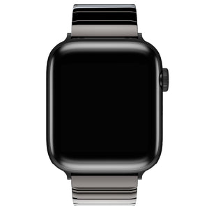 Apple Watch Uyumlu Seramik Loop Kordon Siyah  bikordon