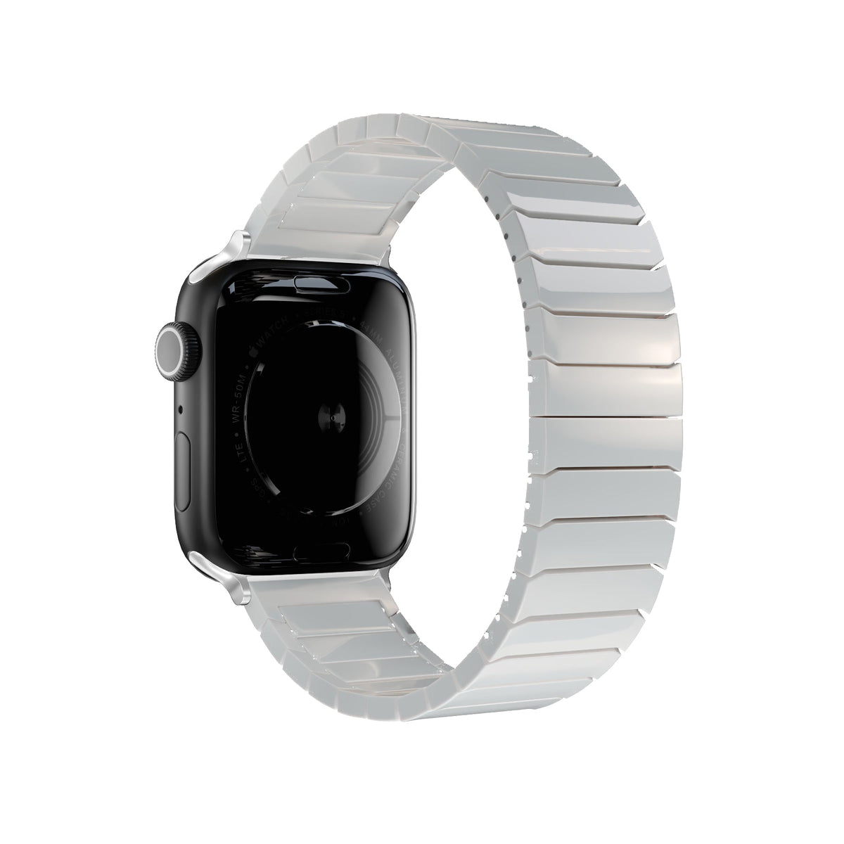 Apple Watch Uyumlu Seramik Loop Kordon Beyaz  bikordon