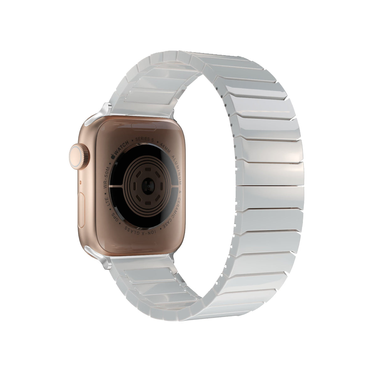 Apple Watch Uyumlu Seramik Loop Kordon Beyaz  bikordon