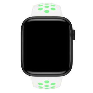Apple Watch Uyumlu Silikon Delikli Spor Kordon Minty  bikordon