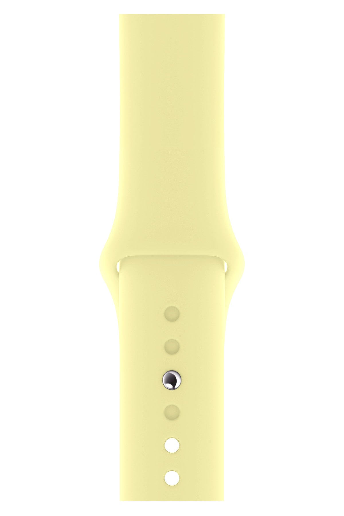 Apple Watch Compatible Silicone Sport Band Cosmic Yellow 