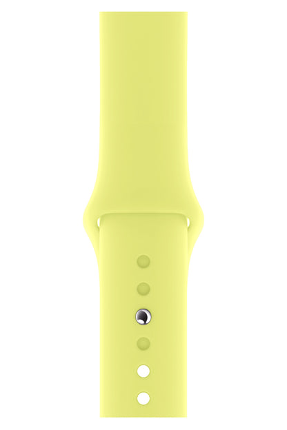 Apple Watch Compatible Silicone Sport Band Cosmic Lime