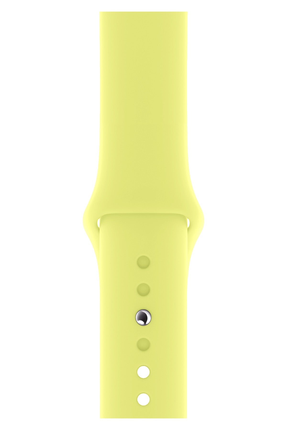 Apple Watch Uyumlu Silikon Spor Kordon Kozmik Lime