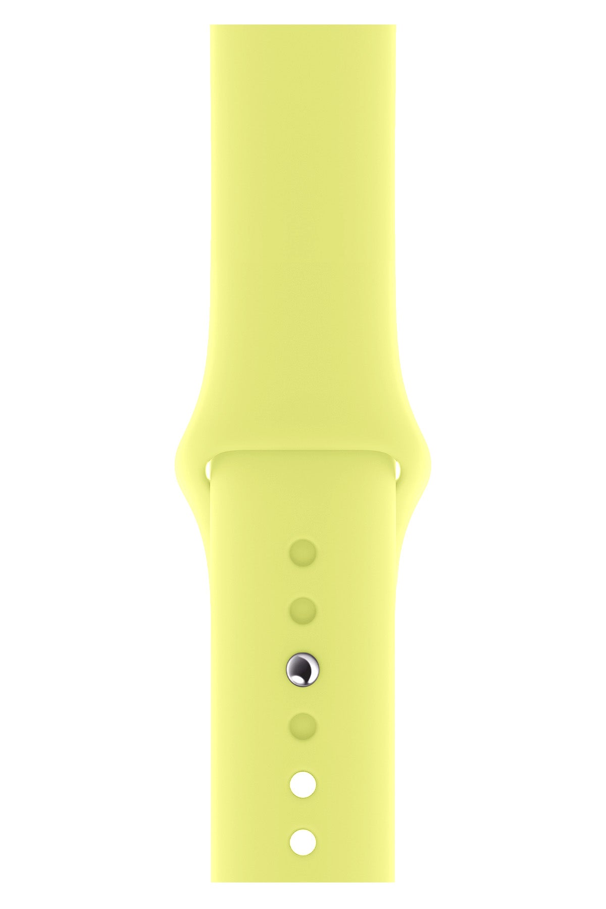 Apple Watch Uyumlu Silikon Spor Kordon Kozmik Lime  bikordon