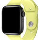 Apple Watch Uyumlu Silikon Spor Kordon Kozmik Lime  bikordon