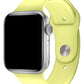 Apple Watch Uyumlu Silikon Spor Kordon Kozmik Lime  bikordon
