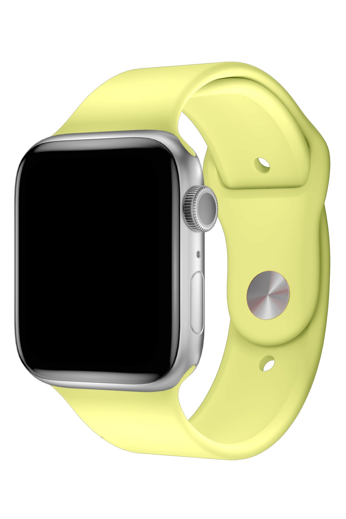 Apple Watch Uyumlu Silikon Spor Kordon Kozmik Lime  bikordon