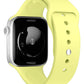 Apple Watch Uyumlu Silikon Spor Kordon Kozmik Lime  bikordon