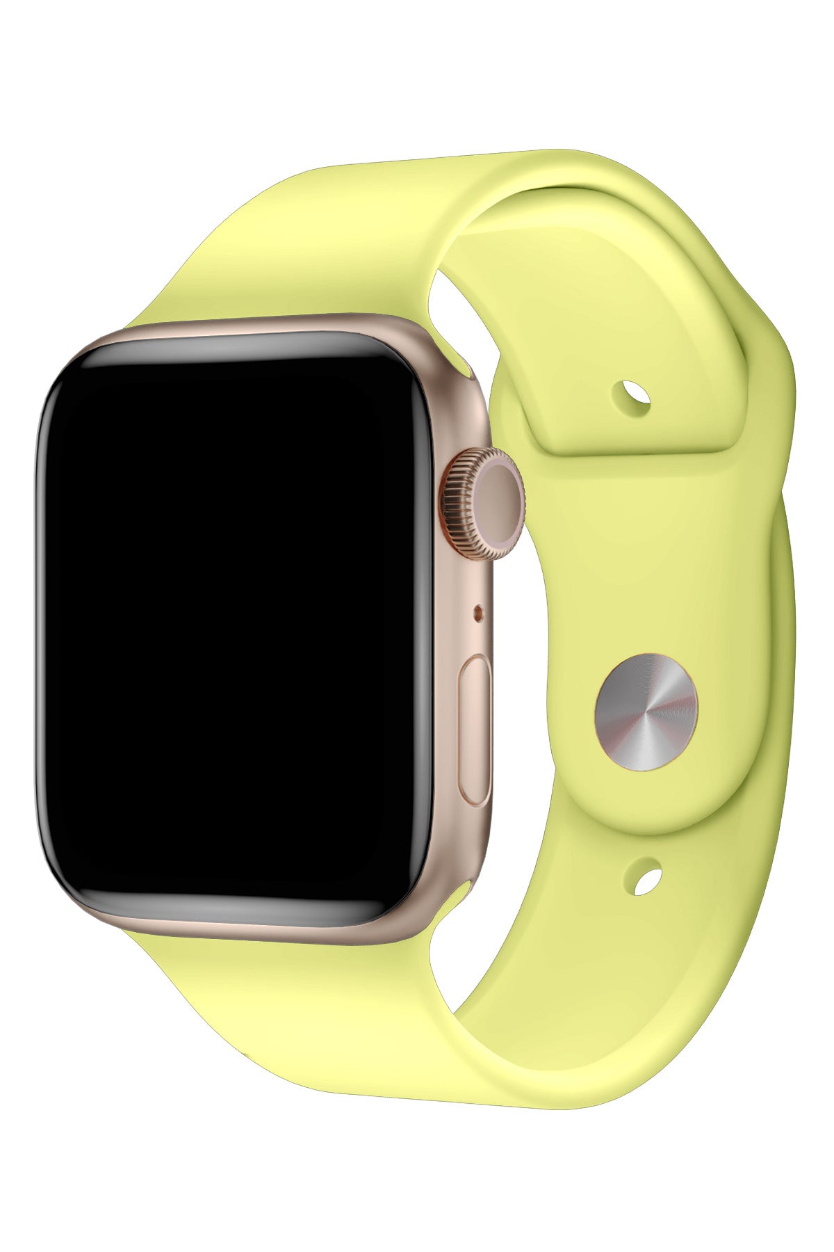 Apple Watch Uyumlu Silikon Spor Kordon Kozmik Lime  bikordon