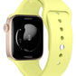 Apple Watch Uyumlu Silikon Spor Kordon Kozmik Lime