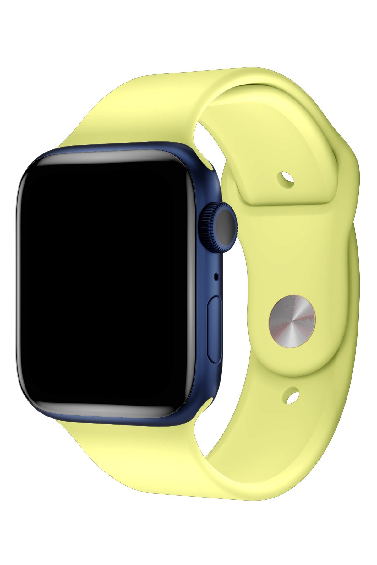 Apple Watch Uyumlu Silikon Spor Kordon Kozmik Lime  bikordon