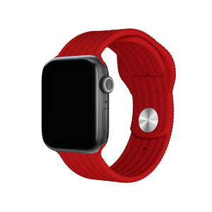 Apple Watch Uyumlu Silikon Wicker Loop Kordon Penny  bikordon