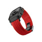 Apple Watch / Ultra Uyumlu AquaLink Kordon Heat Siyah Toka bikordon