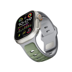 Apple Watch Ultra Uyumlu Dualflex Kordon Alpinefog bikordon