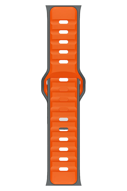 Apple Watch Ultra Uyumlu Dualflex Kordon Ambersteel bikordon