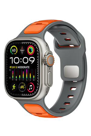 Apple Watch Ultra Uyumlu Dualflex Kordon Ambersteel bikordon