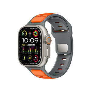 Apple Watch Ultra Uyumlu Dualflex Kordon Ambersteel bikordon