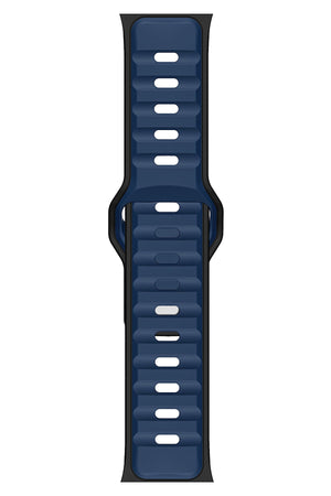 Apple Watch Ultra Uyumlu Dualflex Kordon Darkmarine bikordon