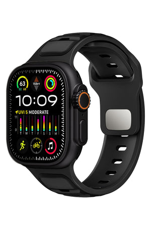 Apple Watch Ultra Uyumlu Dualflex Kordon Nightcore bikordon