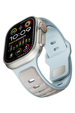 Apple Watch Ultra Uyumlu Dualflex Kordon Skyfade bikordon