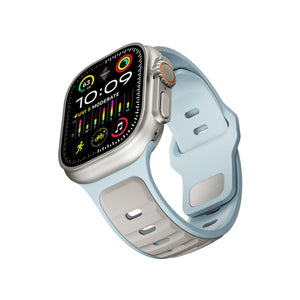 Apple Watch Ultra Uyumlu Dualflex Kordon Skyfade bikordon
