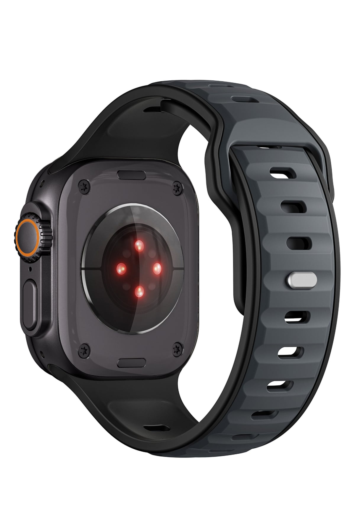 Apple Watch Ultra Uyumlu Dualflex Kordon Slatecore bikordon