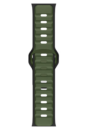 Apple Watch Ultra Uyumlu Dualflex Kordon Tactigreen bikordon