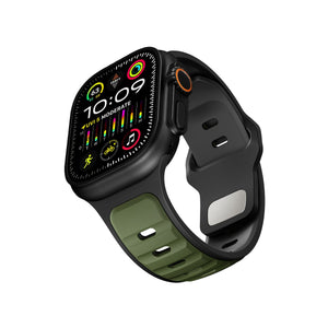Apple Watch Ultra Uyumlu Dualflex Kordon Tactigreen bikordon