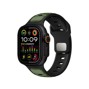 Apple Watch Ultra Uyumlu Dualflex Kordon Tactigreen bikordon