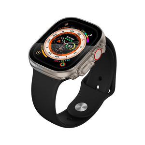 Apple Watch Ultra Uyumlu Ekran Koruyucu Kasa Tuş Korumalı Şeffaf  bikordon