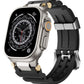 Apple Watch Ultra Uyumlu Gripline Kordon Blackout bikordon