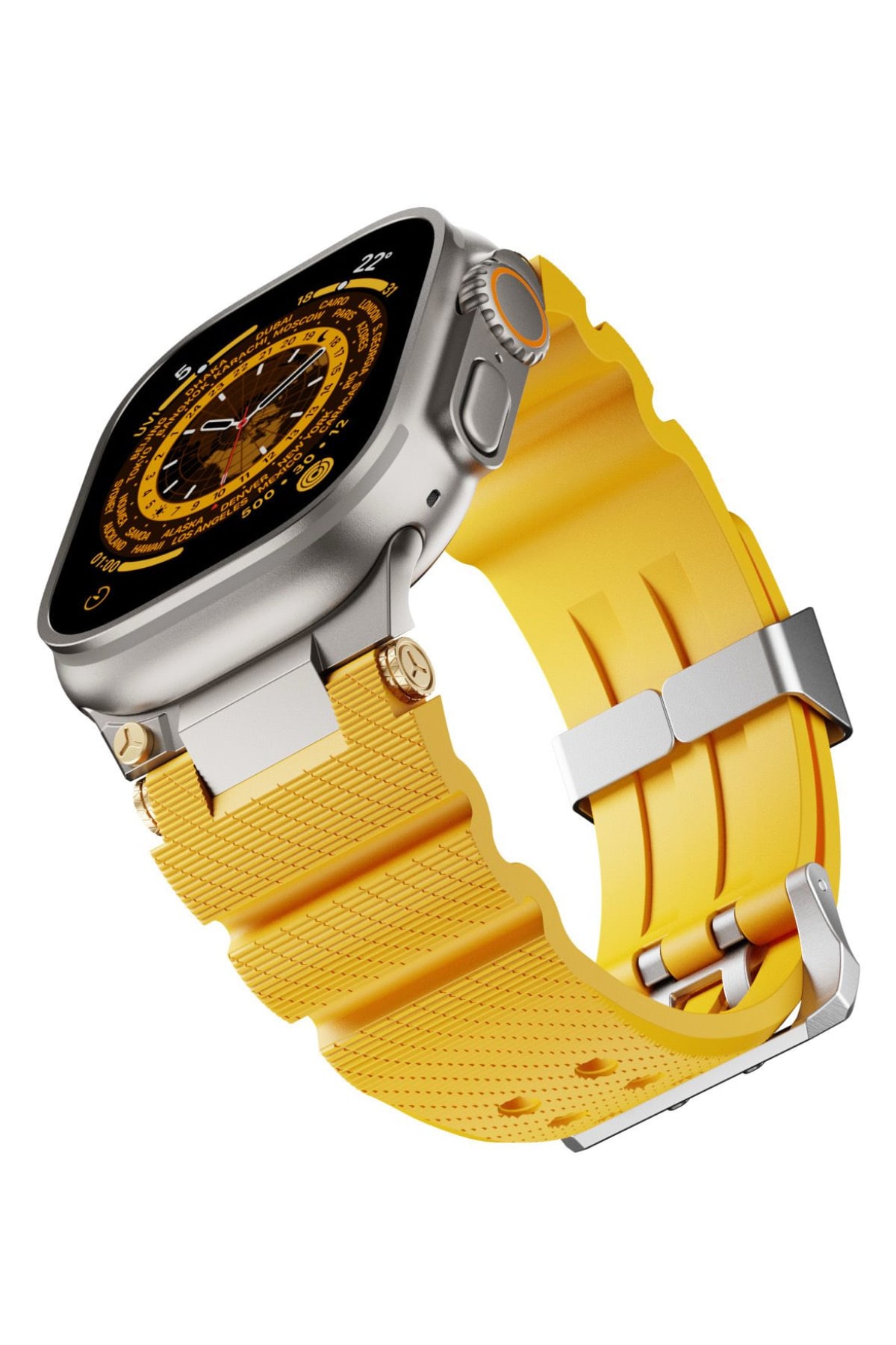 Apple Watch Ultra Uyumlu Gripline Kordon Solarix bikordon