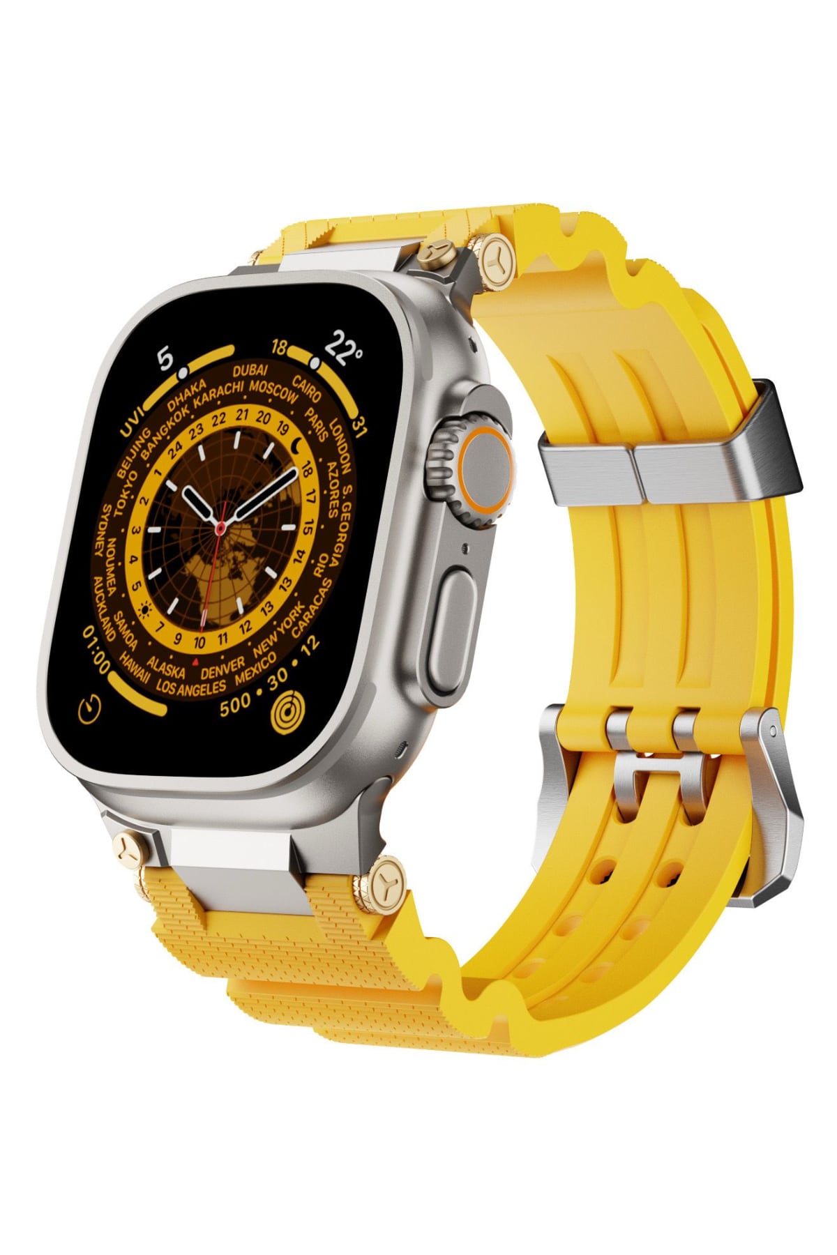 Apple Watch Ultra Uyumlu Gripline Kordon Solarix bikordon