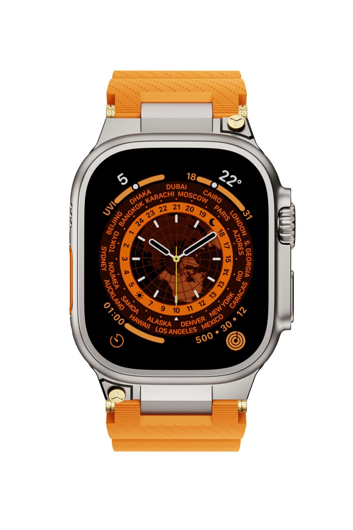 Apple Watch Ultra Uyumlu Gripline Kordon Torchlight bikordon