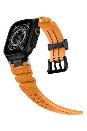 Apple Watch Ultra Uyumlu Gripline Kordon Torchlight Siyah Tokalı bikordon