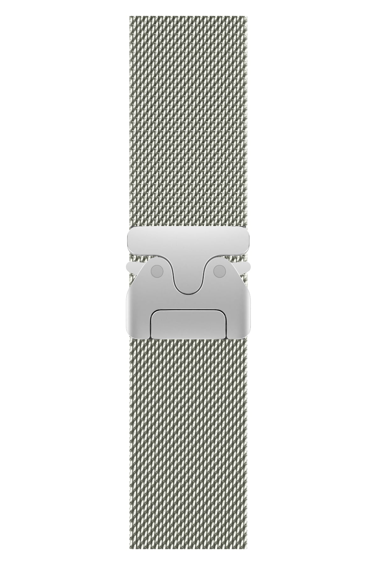Apple Watch Ultra Uyumlu İnce Örgü Milano Loop Gümüş  bikordon