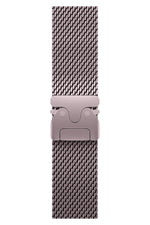 Apple Watch Ultra Uyumlu Kalın Örgü Milano Loop Lilac  bikordon