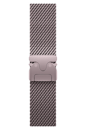 Apple Watch Ultra Uyumlu Kalın Örgü Milano Loop Lilac  bikordon