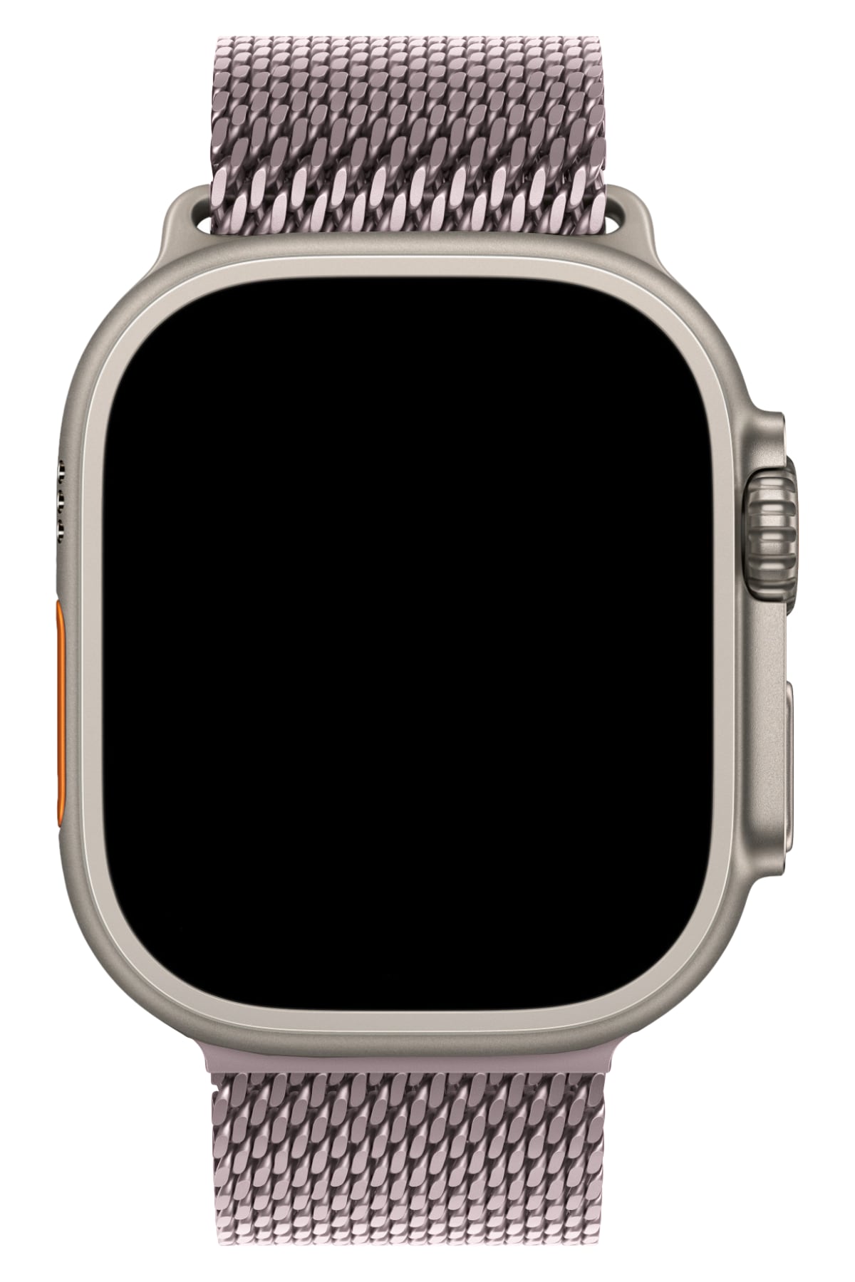 Apple Watch Ultra Uyumlu Kalın Örgü Milano Loop Lilac  bikordon