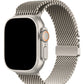 Apple Watch Ultra Uyumlu Kalın Örgü Milano Loop Starlight  bikordon