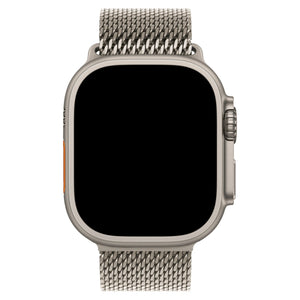 Apple Watch Ultra Uyumlu Kalın Örgü Milano Loop Starlight  bikordon