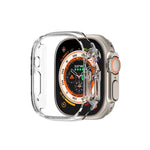 Apple Watch Ultra Uyumlu Kasa Koruyucu Şeffaf Bumper 49mm bikordon