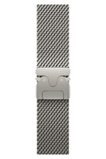 Apple Watch Ultra Uyumlu Kalın Örgü Milano Loop Natürel  bikordon